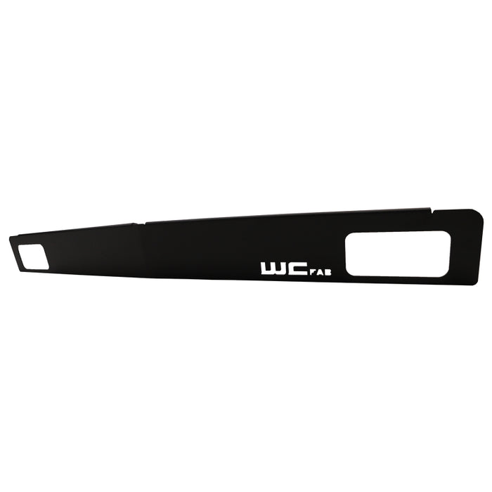 Wehrli WCF100427-FTB 15-19 Chevrolet 2500/3500 Front Bumper Valance Filler Panel Kit w/Tow Hooks - Texture Black