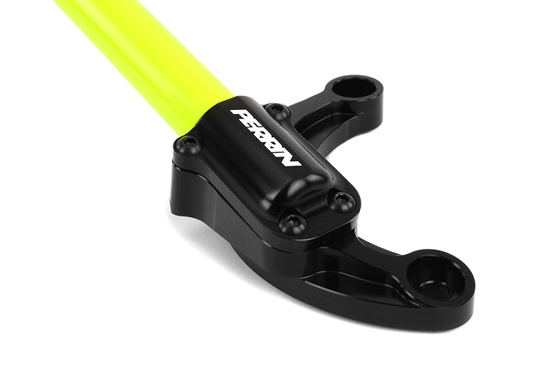 Perrin Performance PSP-SUS-056NY PERRIN 08-14 WRX/STI/Impreza / 14-18 Forester / 13-17 Crosstrek / 05-09 Legacy FR Strut Bar - Yellow