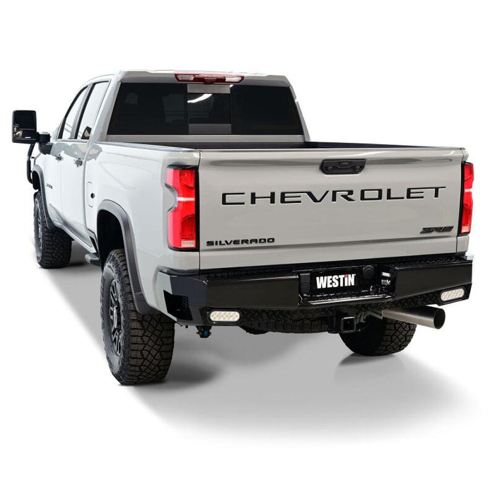 Westin 58-341185 19-20 Chevy Silverado 1500 HDX Bandit Rear Bumper - Black
