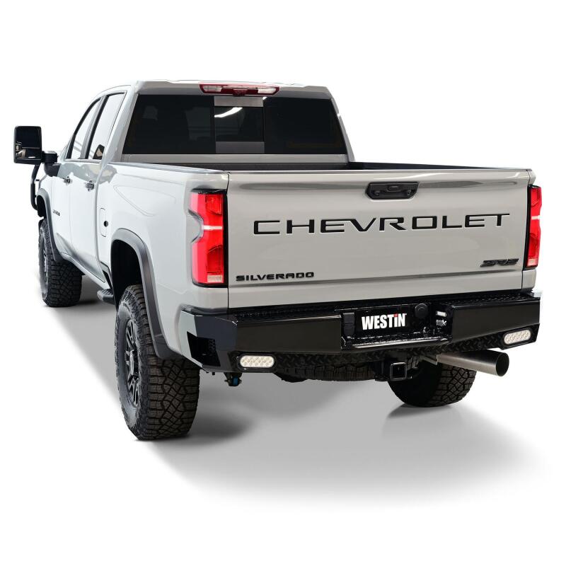 Westin 58-341185 19-20 Chevy Silverado 1500 HDX Bandit Rear Bumper - Black