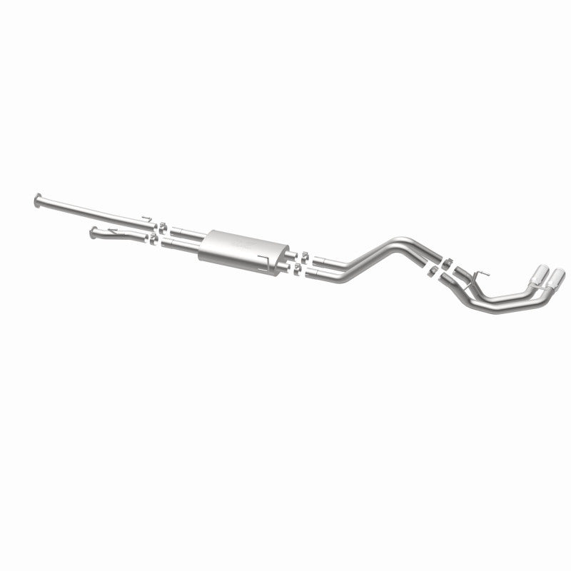 Magnaflow 15306 MagnaFlow 14 Toyota Tundra V8 4.6L/5.7L Stainless C/b Exhaust Dual same side pass. rear tire