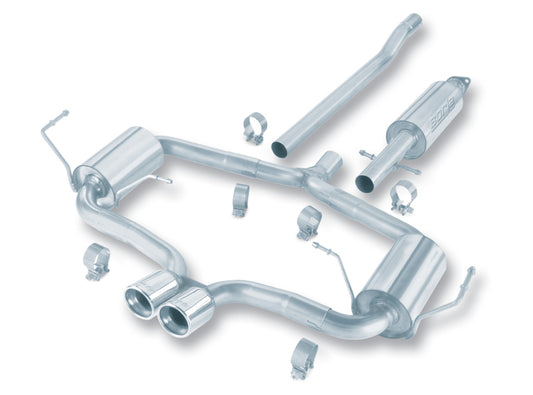Borla 140119 04-06 Mini Cooper S (Incl. Convertible) Aggressive Cat-back