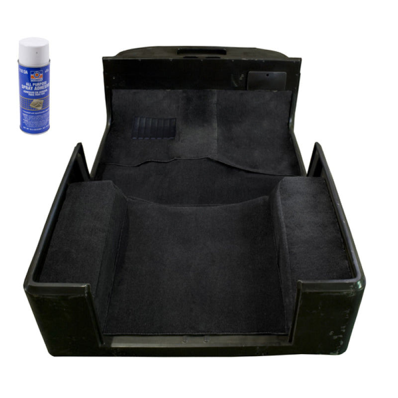 Rugged Ridge 13695.01 Deluxe Carpet Kit Adhesive Black 76-95 Jeep CJ / Jeep Wrangler M
