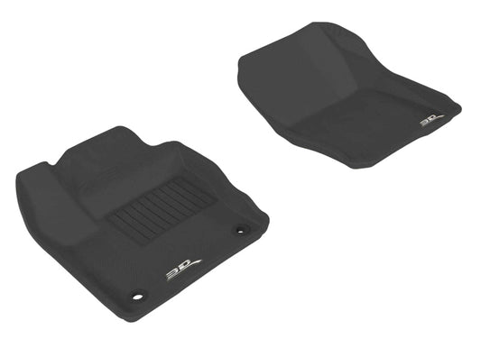3D MAXpider L1FR02911509 2012-2018 Ford Focus Kagu 1st Row Floormat - Black