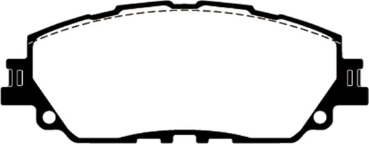 EBC DP42378R 2019+ Lexus ES300H 2.5L Hybrid Yellowstuff Front Brake Pads