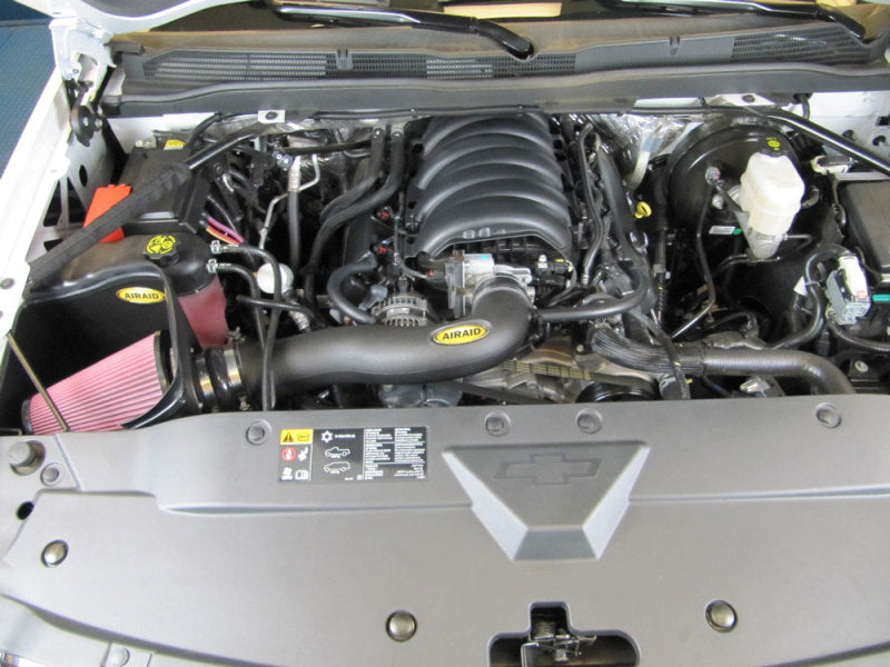 Airaid 200-285 2014 GM 1500 Pickup/ 2015 GM Tahoe/Yukon 5.3L MXP Intake System w/ Tube (Oiled / Red Media)