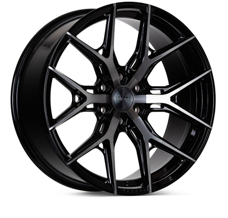 Vossen HF64-0F04 HF6-4 20x9.5 / 6x135 / ET15 / Deep Face / 87.1 - Tinted Gloss Black Wheel