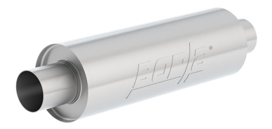 Borla 401392 XR-1 Racing Sportsman 2.5IN Outlet / 2.5IN Inlet / 5IN x 15IN Round Muffler