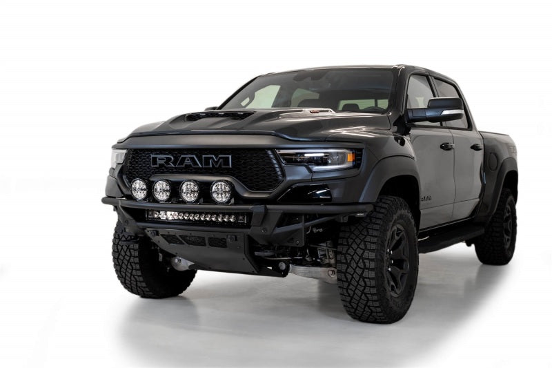 Addictive Desert Designs F628102160103 2021 Dodge RAM 1500 TRX PRO Bolt-On Front Bumper w/ Sensors