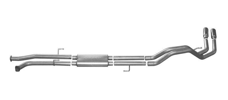Gibson 7101 10-19 Toyota Tundra SR5 4.6L 2.5in Cat-Back Dual Sport Exhaust - Aluminized