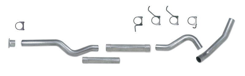 Diamond Eye Performance K4110A-RP Diamond Eye KIT 4in CB MFLR RPLCMENT PIPE SGL AL: 01-05 CHEVY/GMC 6.6L 2500/3500