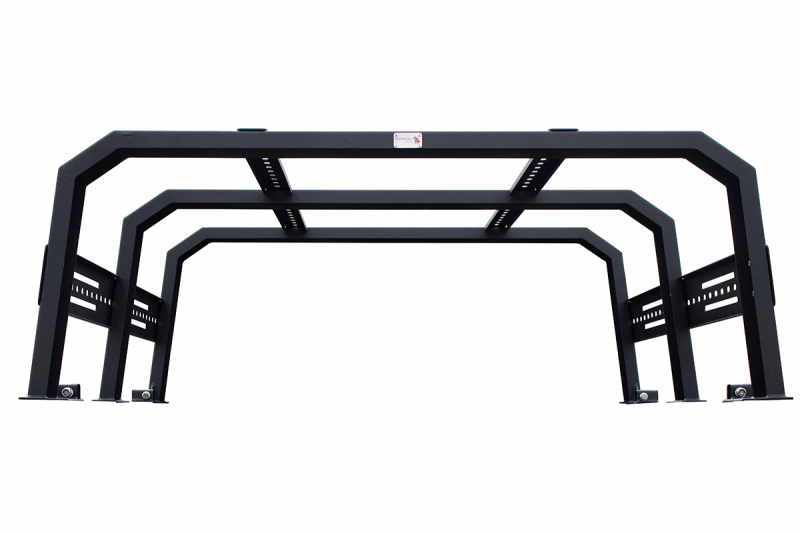 Fishbone Offroad FB21219 20+ Jeep Gladiator Bed Rack Full Tackle Rack - Black Powdercoat