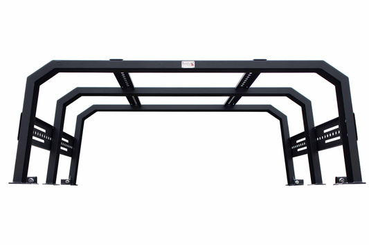 Fishbone Offroad FB21219 20+ Jeep Gladiator Bed Rack Full Tackle Rack - Black Powdercoat