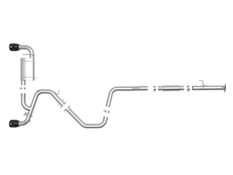 aFe 49-37008-B Power Cat Back Exhaust - 19-20 Hyundai Veloster N L4-2.0L (t)