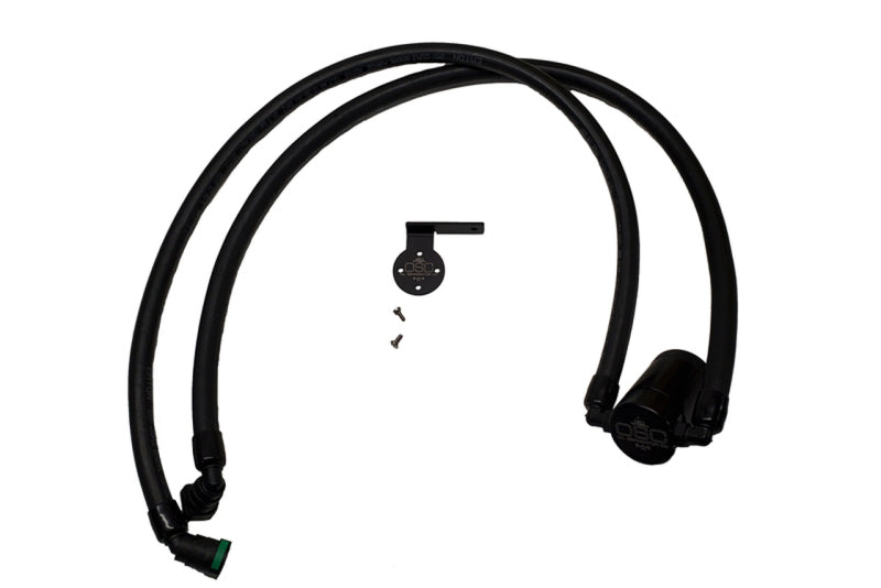 J&L 3028P-B 2021-2025 Ford F-150 3.5L Passenger Side Oil Separator 3.0 - Black Anodized