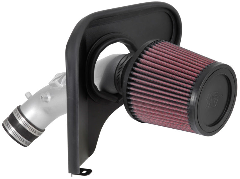 K&N Engineering 69-1213TS K&N 2013-14 Honda Accord 2.4L L4 69 Series Typhoon Air Intake System - Silver Cold Air Intake Kit