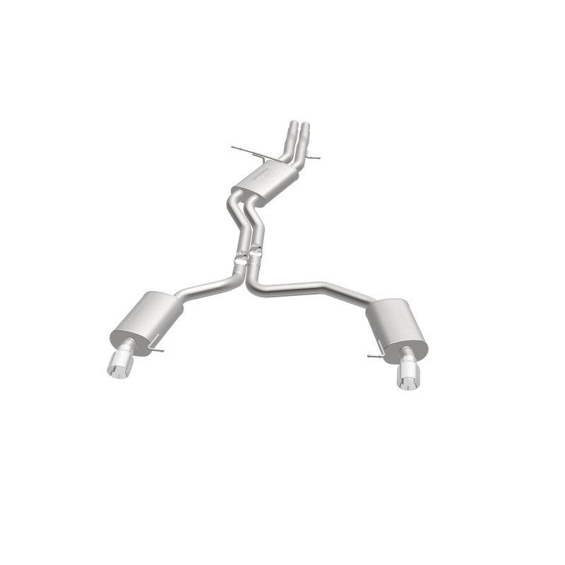 Magnaflow 19159 MagnaFlow Sys C/B 12-15 Audi A6 / A7 3.0L V6 SS 2.5in Dual Split Rear Ext 4in Tips