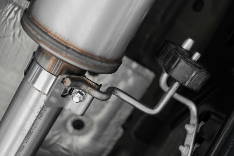 MBRP S5215BLK 2021+ F-150 2.7L/ 3.5L Ecoboost, 5.0L 3in Cat Back 2.5in Dual Split Rear - Black Coated
