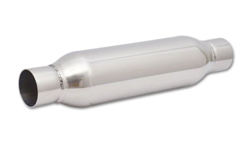 Vibrant 1793 SS Resonator (Standard Design) 2.5in inlet/outlet x 18in long