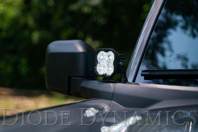 Diode Dynamics DD7184 2021 Ford Bronco Sport SS3 LED Ditch Light Kit - White Combo