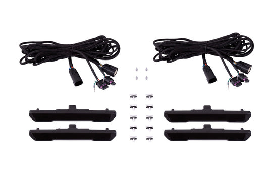 Diode Dynamics DD5152 20-21 Sierra 2500/3500 HD LED Sequential Sidemarkers Smoked Set