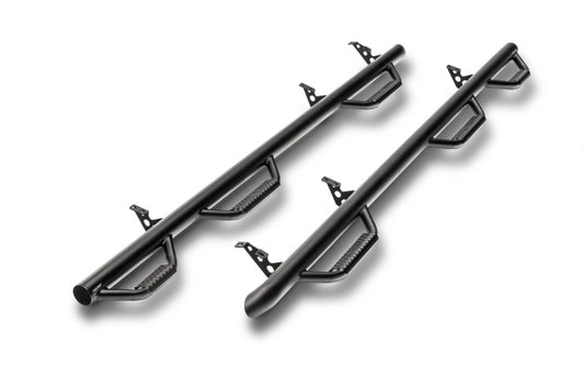 N-Fab F17110QC-6-TX Nerf Step 2017 Ford F-250/350 Super Duty SuperCab 8ft Bed - Tex. Black - Bed Access - 3in
