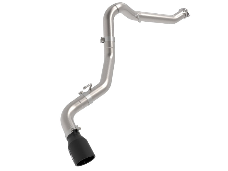 aFe 49-38093-B 2021+ Jeep Gladiator V6-3.0L (td) Vulcan Series 3in 304 SS DPF-Back Exhaust System - Black Tip