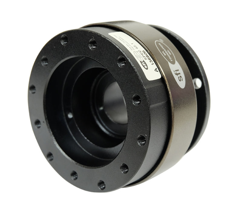 NRG SRK-200-1BK Quick Release Gen 2.0 - Black Body / Chrome Ring SFI Spec 42.1