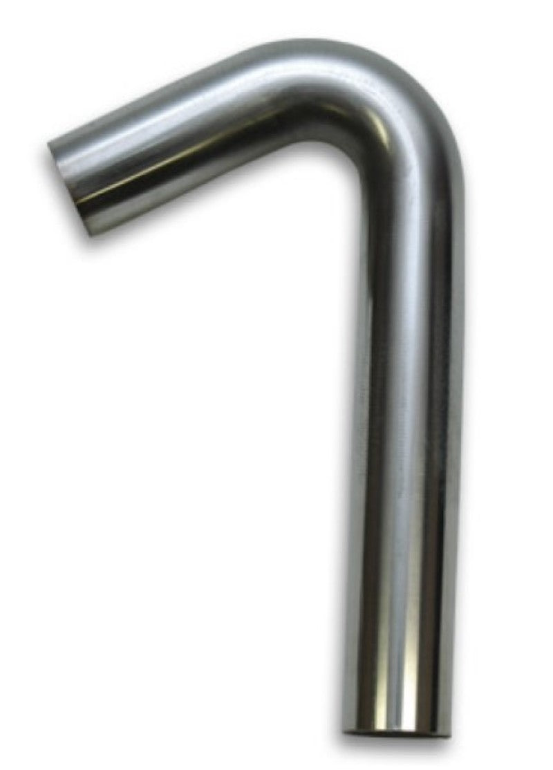 Vibrant 13014 3.5in OD x 3in CLR 304 Stainless Steel Tubing 120 Degree Mandrel Bend