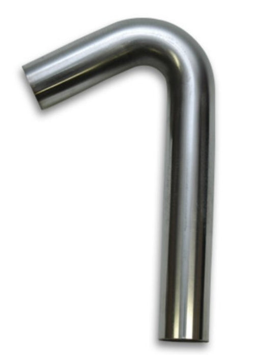 Vibrant 13014 3.5in OD x 3in CLR 304 Stainless Steel Tubing 120 Degree Mandrel Bend