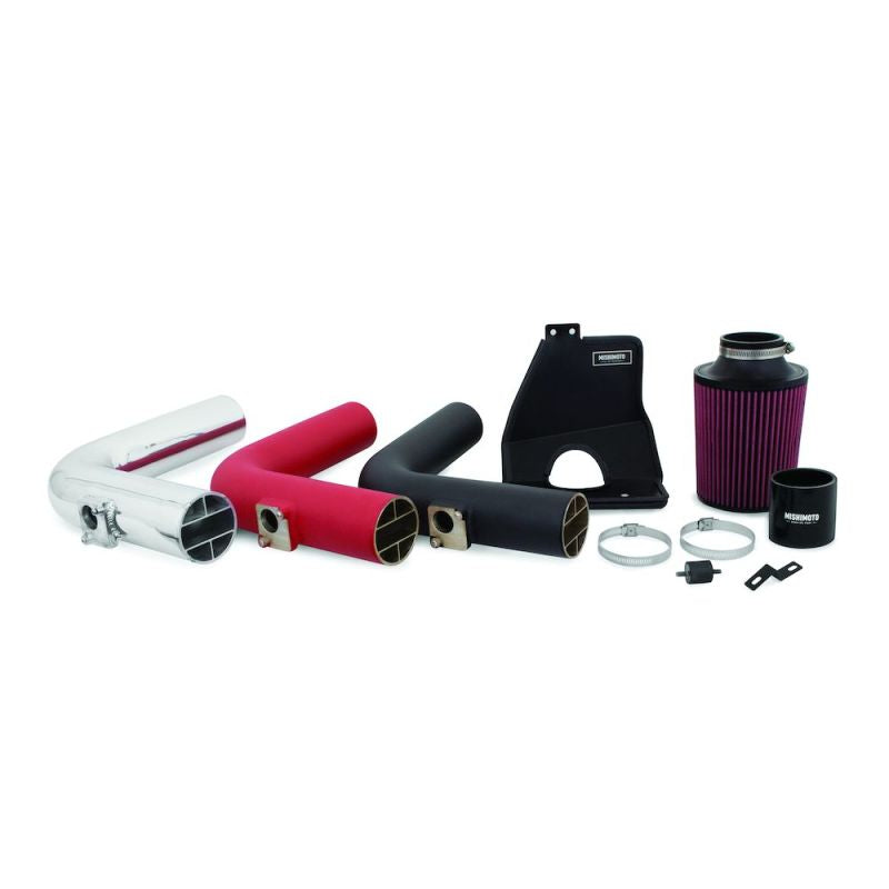 Mishimoto MMAI-STI-08WRD 08+ Subaru WRX/STi Performance Cold Air Intake Kit - Wrinkle Red