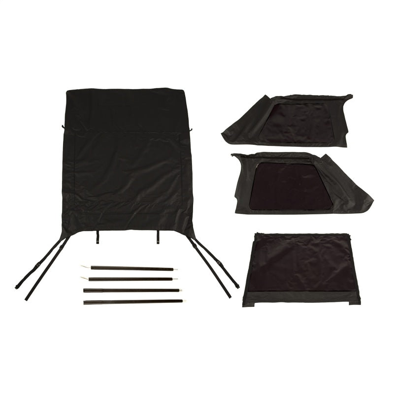 Rugged Ridge 13790.34 Montana Top Bowless Black Diamond 04-06 LJ