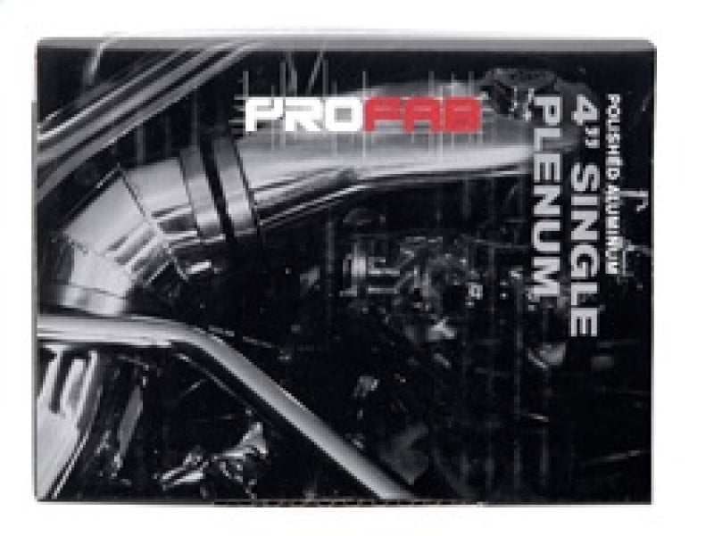 Spectre 9849 Plenum 4in. OD x 9in. (Air Cleaner to Stud Inlet) - Single