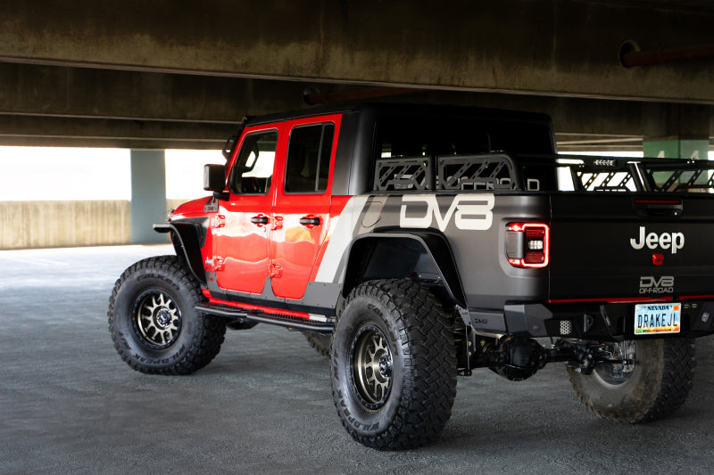 DV8 Offroad FDGL-07 20-23 Jeep Gladiator JT Slim Fender Flares