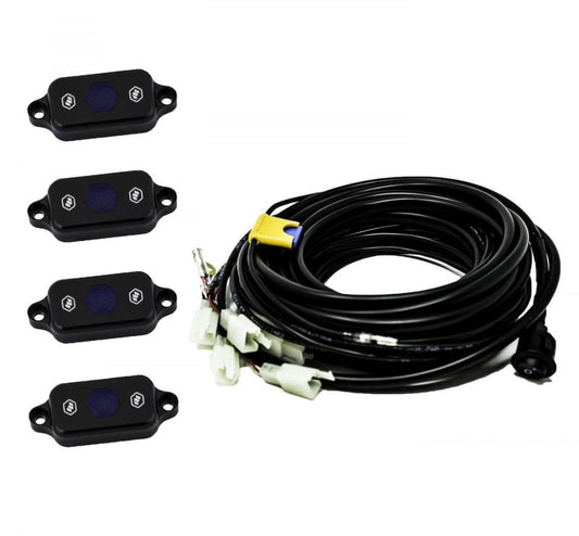 Baja Designs 447058 Universal Blue Rock Light Kit
