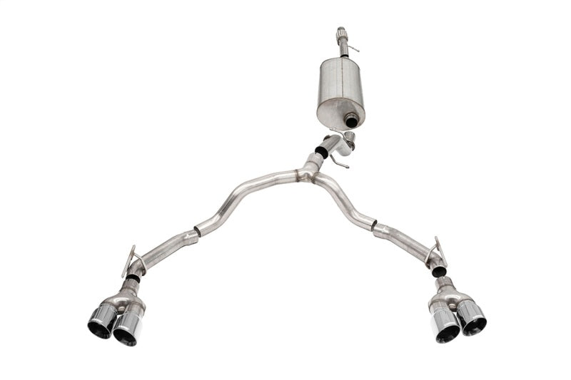CORSA Performance 21127 Corsa 2021-2025 GM Tahoe/Yukon 5.3L 3in. Catback Exhaust - Twin 4in. Exhaust