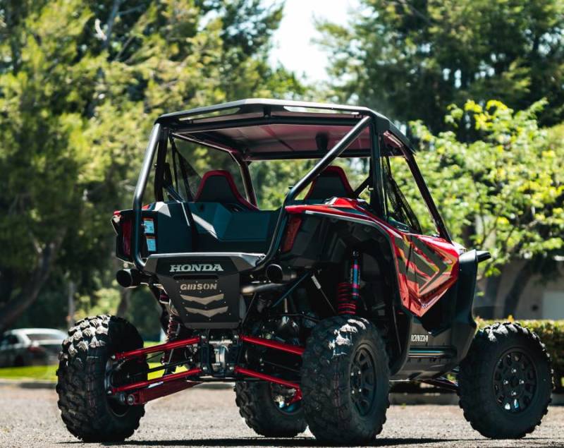 Gibson 91000B 2019 Honda Talon 1000R/X 2.25in Dual Exhaust - Black Ceramic