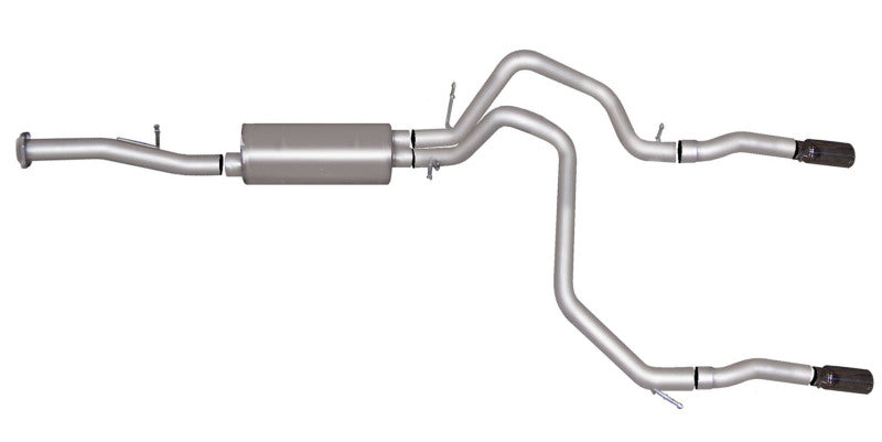 Gibson 5573 07-12 Chevrolet Avalanche LS 5.3L 2.25in Cat-Back Dual Split Exhaust - Aluminized