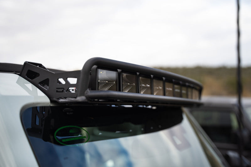 DV8 Offroad LBBR-03 DV8 21+ Ford Bronco Curved Light Bracket for 12 3in. Pod Lights