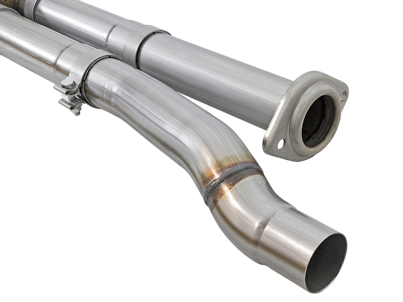aFe 49-43045-B MACHForce XP 3in 409-SS Exhaust Cat-Back 2017 Ford F-150 Raptor V6-3.5L (tt) w/ Black Tip