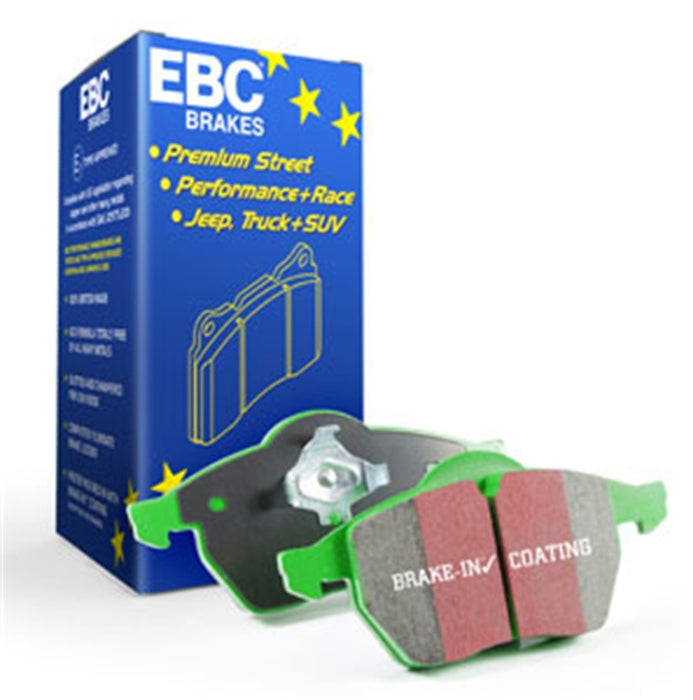 EBC DP61593 05-06 Mercedes-Benz G55 AMG 5.4 Supercharged Greenstuff Rear Brake Pads