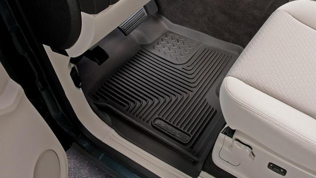 Husky Liners 52741 14-17 Chevrolet Silverado 1500 Standard Cab X-Act Contour Black Front Floor Liners