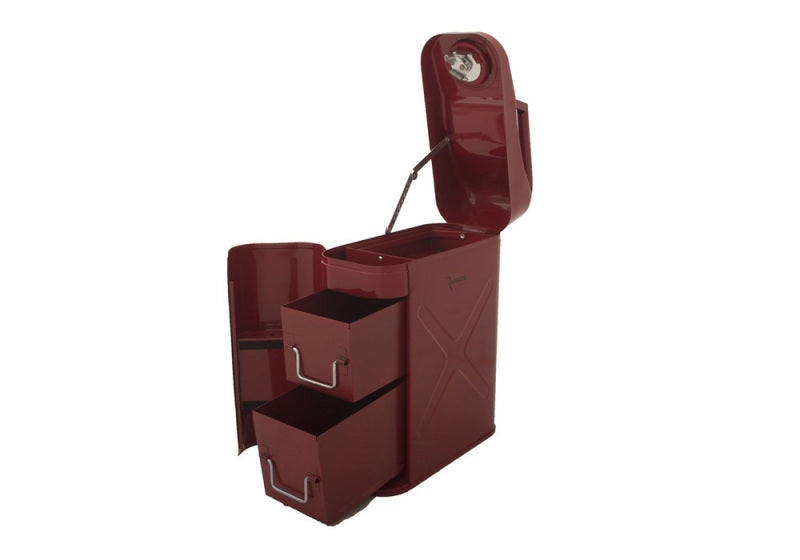 Rampage 86619 1999-2019 Universal Trail Can Utility/Tool Box - Red