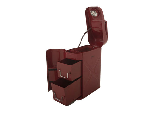 Rampage 86619 1999-2019 Universal Trail Can Utility/Tool Box - Red