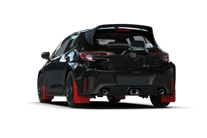 Rally Armor MF89-UR-RD-BLK 23-26 Toyota GR Corolla Red UR Mud Flap w/Black Logo