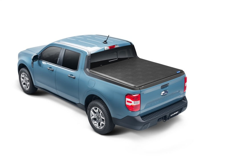 LUND 969380 Lund 22-23 Ford Maverick (4.5ft Bed) Hard Fold Tonneau Cover - Black