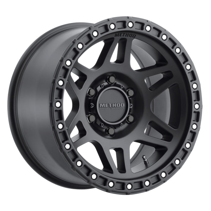Method Wheels MR31289016518 Method MR312 18x9 +18mm Offset 6x135 87mm CB Matte Black Wheel
