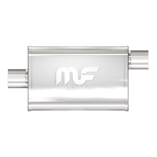 Magnaflow Perf Exhaust MAG14326 Stainless Muffler 2.5in Offset In/Center Out