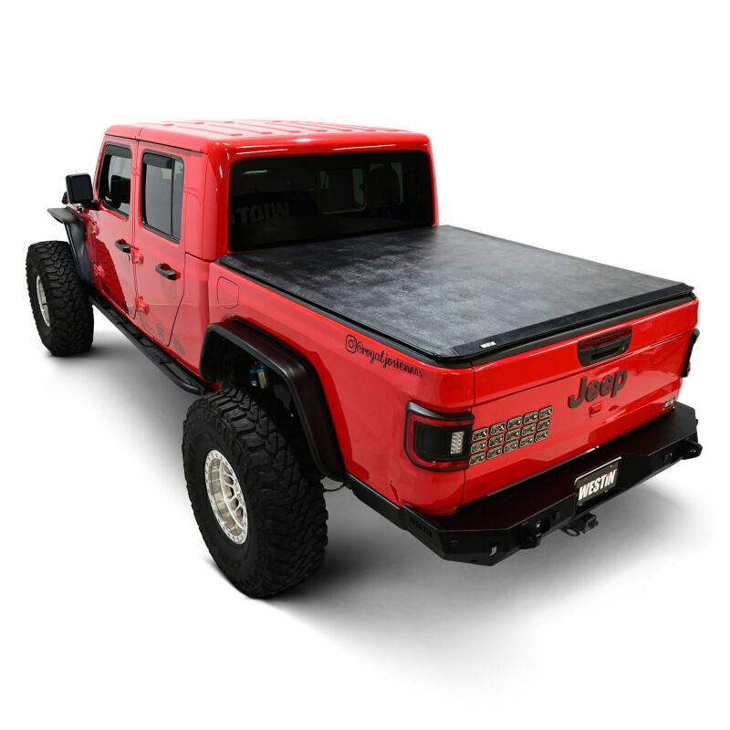 Westin 19-14165 20-24 Jeep Gladiator JT 5ft. Bed Soft Roll Tonneau Cover - Black
