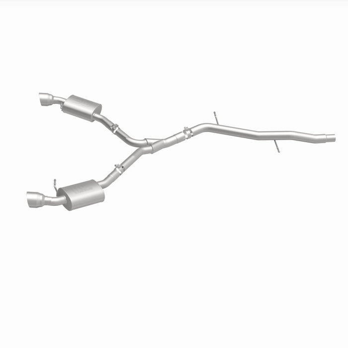 Magnaflow 19390 MagnaFlow 18-19 Audi A5 Dual Exit Polished Stainless CatBack Exhaust - 3in Main Piping Diameter